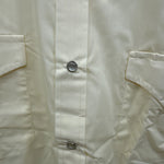 New Men’s ELY wildlife collection Yellow long sleeve pearl Medium B-75