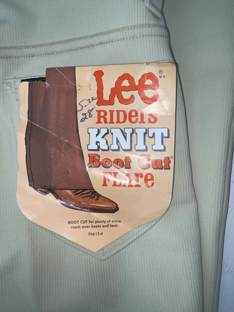 New Vintage Cream Lee Polyester Pants #2084612 3A-35