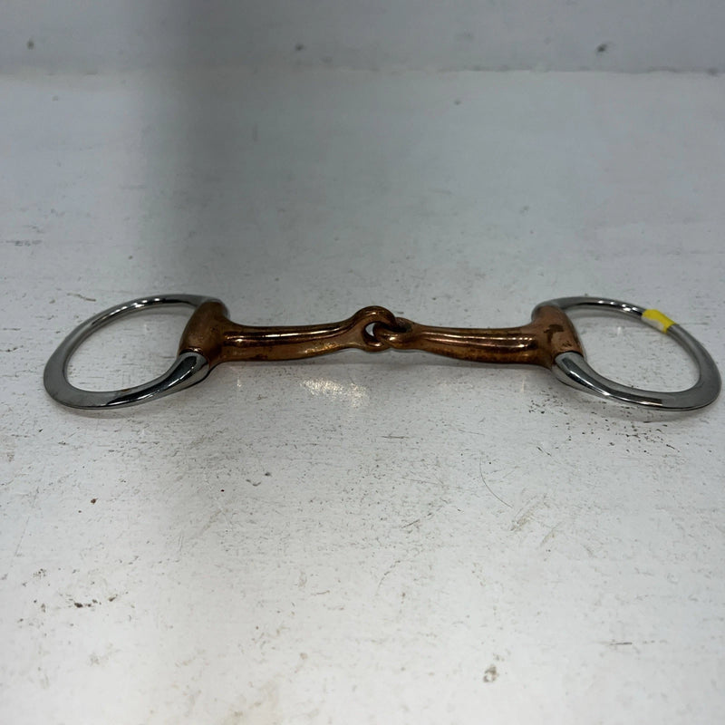 New Congress Leather 5” Eggbutt Copper Snaffle Y-505