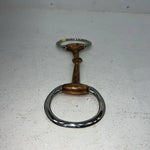 New Congress Leather 5” Eggbutt Copper Snaffle Y-505
