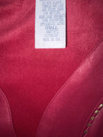 New Women’s Pink 1849 Cut Off Zip Up Vest S #77372 3B-64