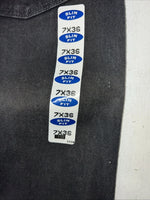 New Men’s Grey Cowboy Cut Wrangler Slim Fit Denim Jeans. 7x36 F-36