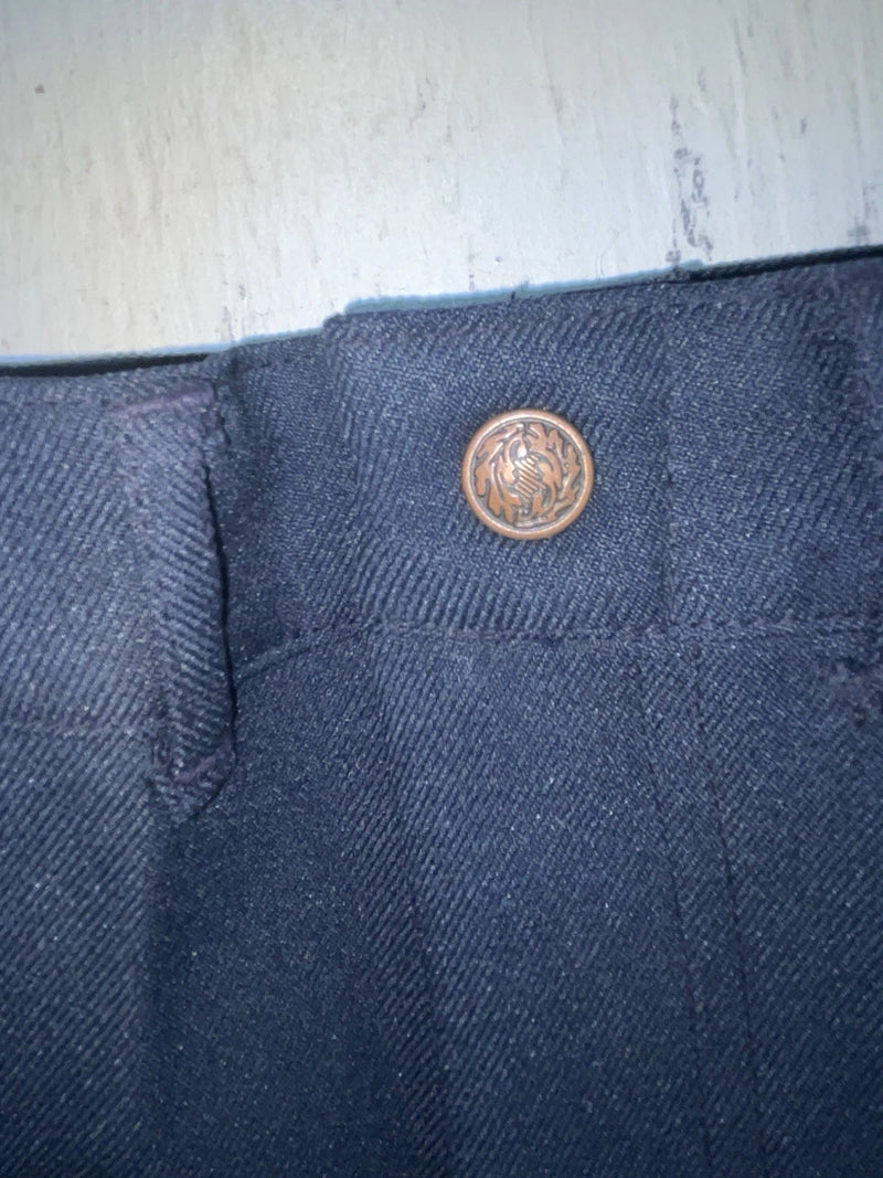 New Vintage Blue Dickson Jenkins Polyester Pants #5907 XX-47
