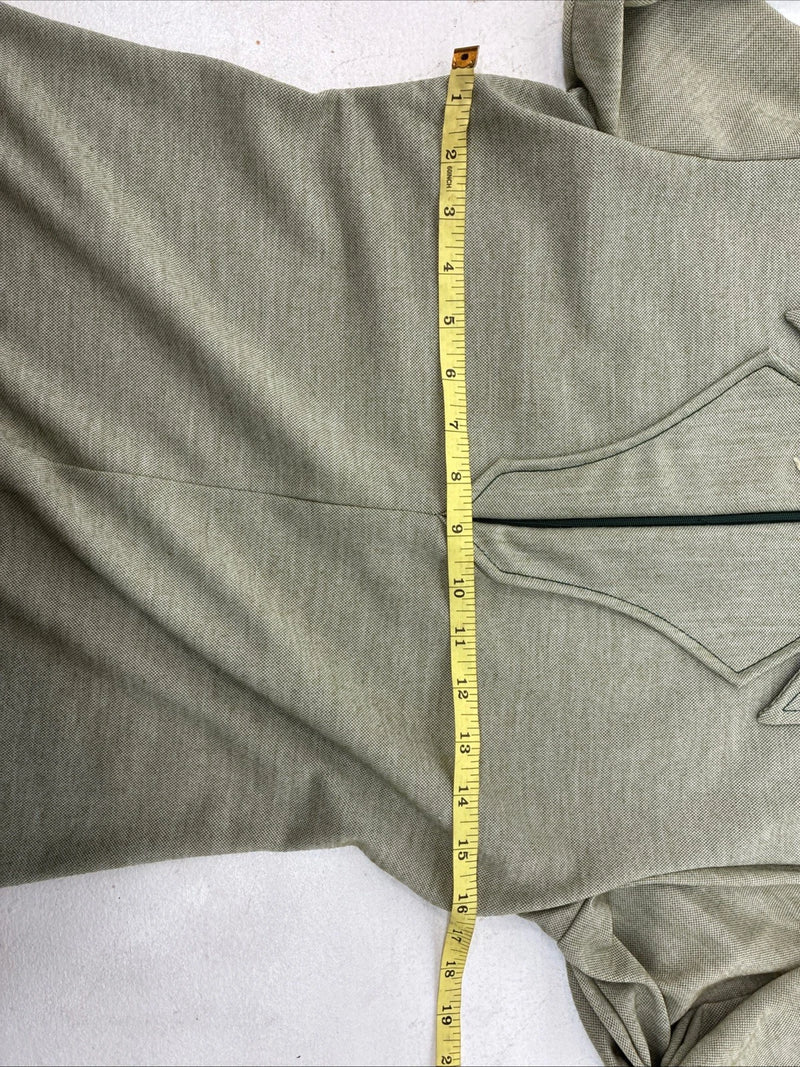 New Women’s Panhandle Slim Green Long Sleeve Half Zip Size 10 TT-92