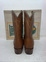 New Childrens Brown Texas Brand Cowboy Boots. 2944 5.5 5 1/2 D. 2-86