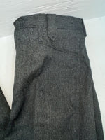 New Vintage Gray Circle S Polyester Pants #CP4776 XX-81