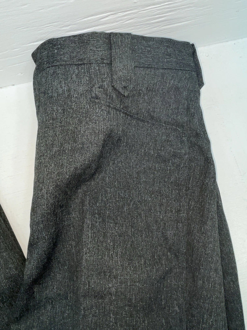 New Vintage Gray Circle S Polyester Pants #CP4776 XX-81