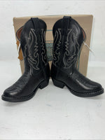 New Children’s Black Smoky Mountain Cowboy Boots. 1117 C 9.5 9 1/2. 24-35
