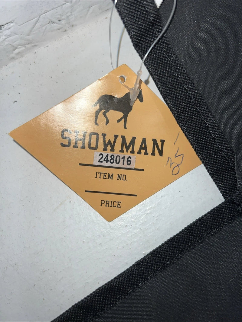 New Black Nylon Showman Western Saddle Cover #248016 HH-44