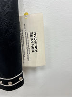New Women’s 1849 RanchWear Black Rhinestone Vest Zip Up Size Medium YY-36