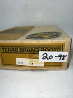 New Women’s Brown Texas Brand Cowboy Boots. 4422 6 M. 20-98