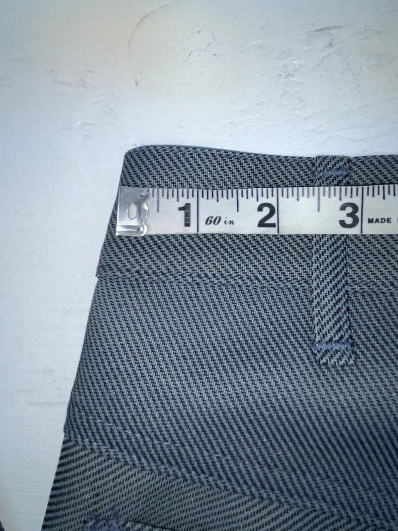 New Vintage Blue Speckled Miller Polyester Pants #2624 3A-19