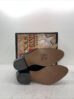 New Men’s Black Texas Brand Cowboy Boots. 5300 10.5 10 1/2 E E. 7-81