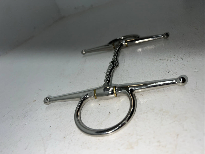 New Weaver SS Twisted Wire Full Cheek Bit 5” T-500