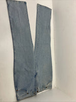 New Men’s Wrangler Light Wash Original Fit Denim Jeans. 38x34 Q-12