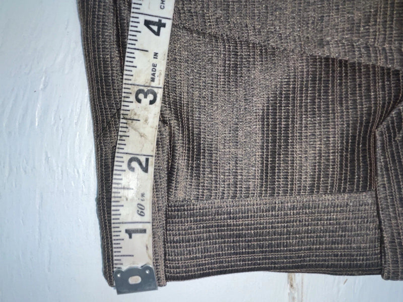 New Vintage Brown Circle S Polyester Pants #CS2391 VV-29