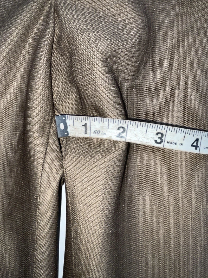 New Vintage Brown Circle S Polyester Pants #4SC442 NN-168