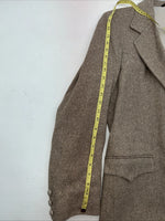 New Men’s Pioneer Wear Tan Suit Jacket 42L #125580 AA-602