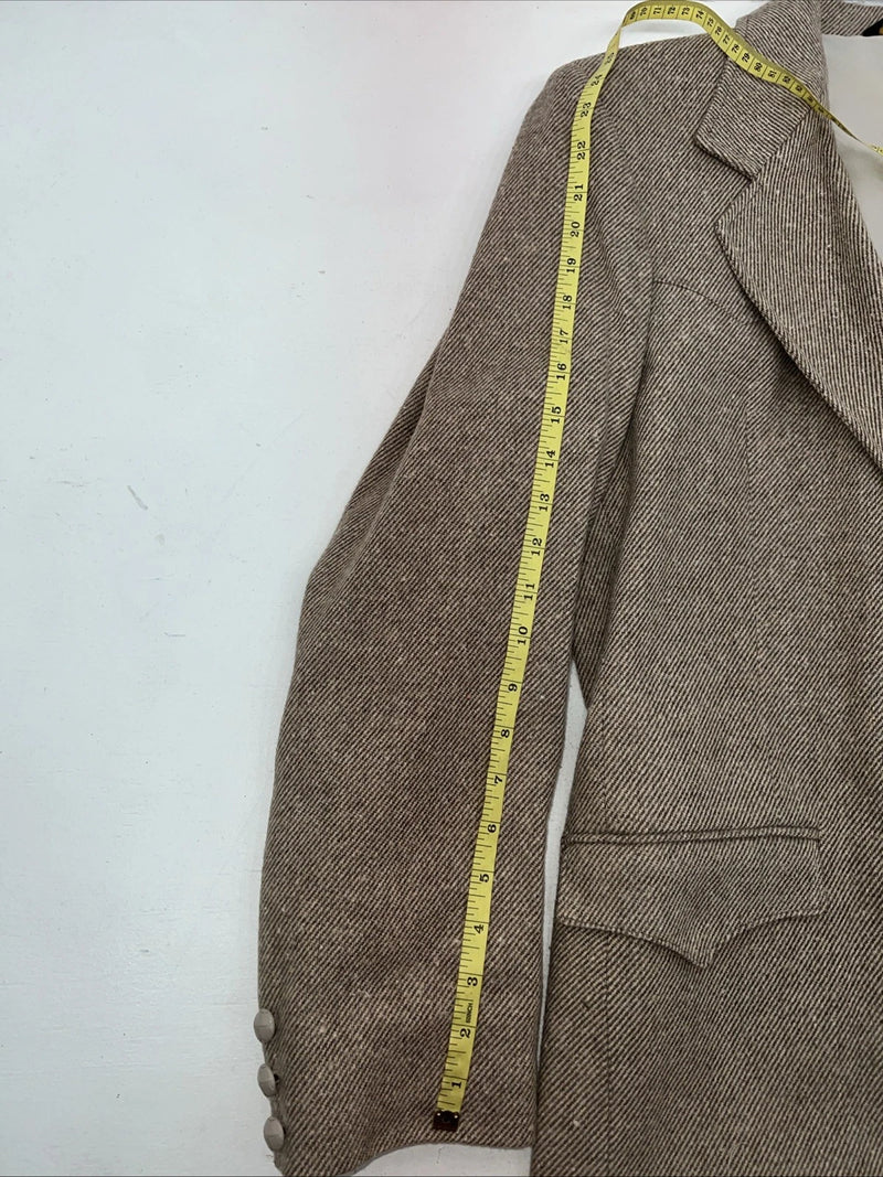 New Men’s Pioneer Wear Tan Suit Jacket 42L #125580 AA-602