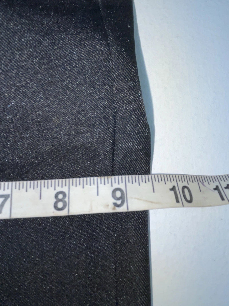 New Vintage Black Circle S Polyester Pants #CP4793 OO-100