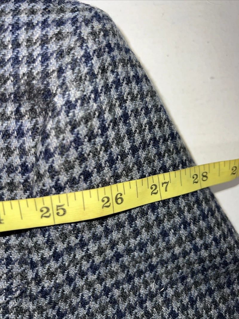 New Men’s Pioneer Wear Blue Plaid Suit Jacket 44 #12504 X-603