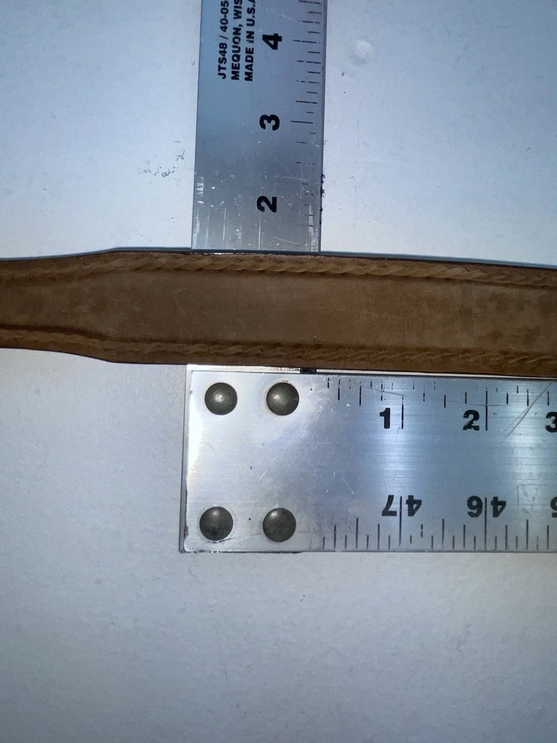 New Brown Genuine Leather Nocona 32” Belt #2412844 Z-55