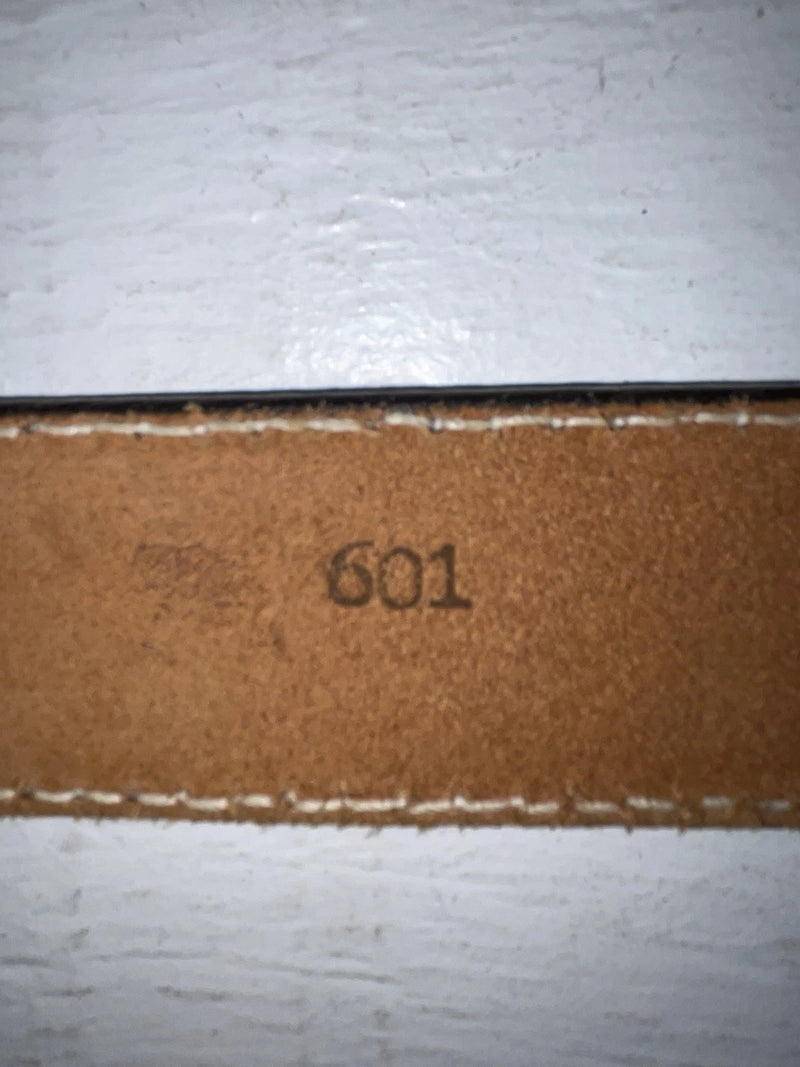 New Brown Genuine Leather Perkies Tooled 20” Belt #601 NN-89