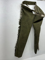New Green Chap-panel Show Chaps Adjustable Waist 37” N-40