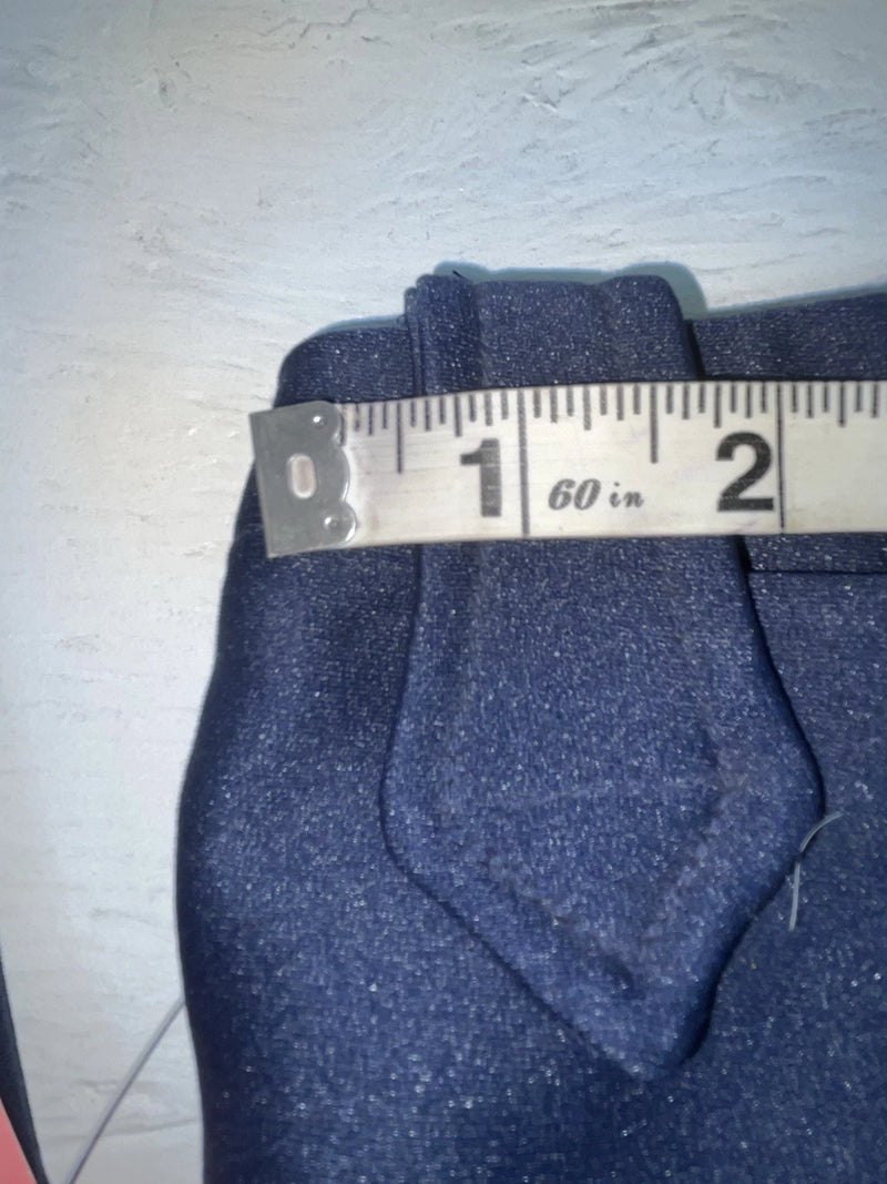 New Vintage Blue Western Heritage Polyester Pants #G31 ZZ-61