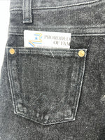 New Boys Black Pro Rodeo Cowboy Cut Denim Jeans. 11/25 1/2 B-30
