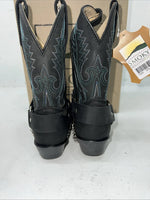 New Children Black Smoky Mountain Cowboy Boots. 3283 C. 10.5 10 1/2 D. 24-48