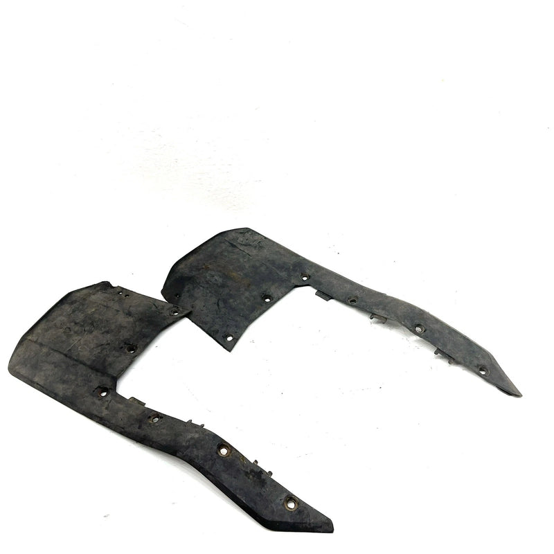 87 Honda FourTrax 200 TRX200SX 2x4 OEM Rear Splash Guard Set 80116-HB3-770 AH91