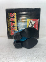 New Kids Blue Texas Brand Cowboy Boots. I 238 4 D. 22-58