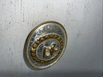 New Women’s Gold Silver Horse Rider Oval Belt Buckle. Flower Boarder F-15