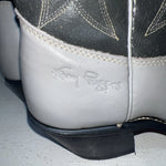 New Women’s Gray Kenny Rodger’s Cowboy Boots. 0702 5.5 5 1/2 M. 20-32