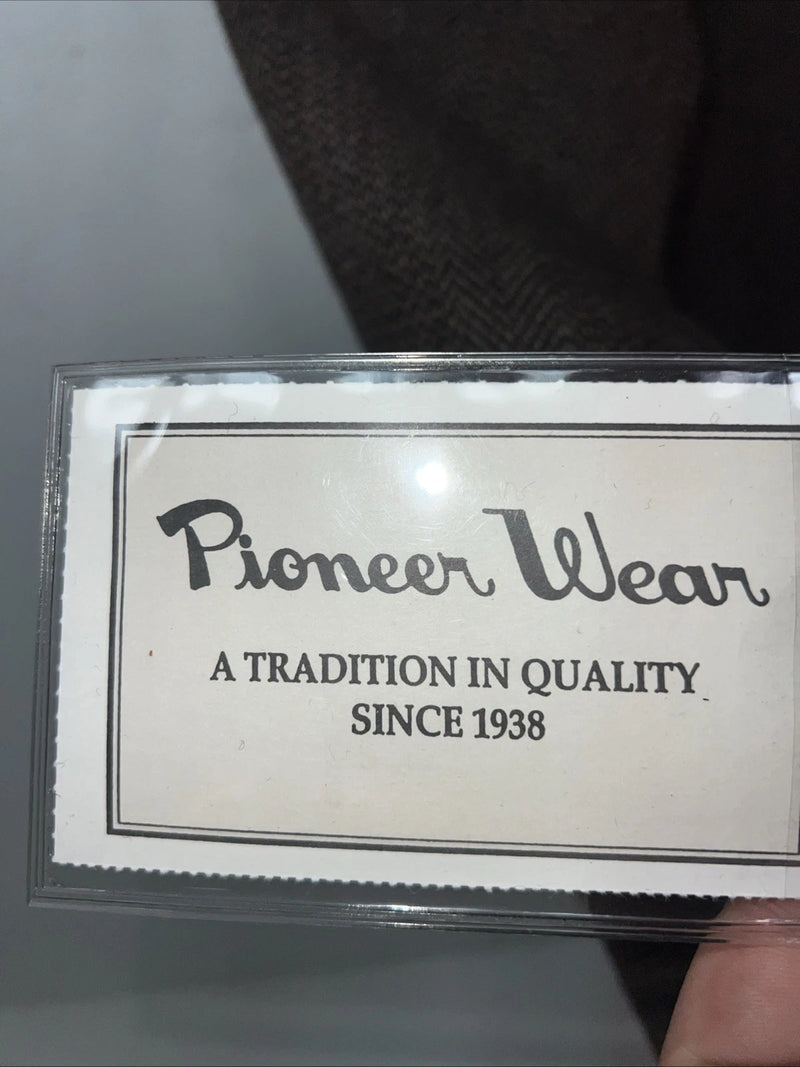 New Men’s Pioneer Wear Brown Suit Coat 42 #12580 Y-602