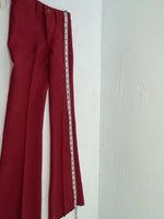 New Vintage Red Dickson Jenkins Polyester Pants #9928 ZZ-60