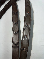 New Silver Fox Brown Pony Snaffle Bridle #20-8558-7 BB-15