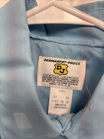 New Men’s Dickson Jenkins Blue Long Sleeve Pearl Snap 16 Large CC-70
