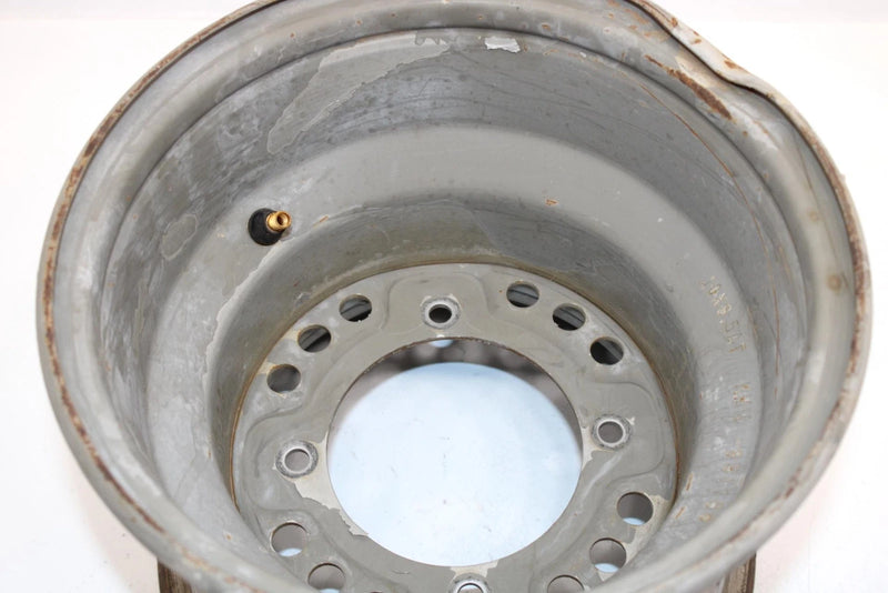 00 Kawasaki Prairie 300 Kvf300b2 Oem Rear Rim 10x8.5 41025-1314-CQ AK0