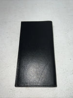 New Tex Tan Black Leather Men’s Wallet P-504