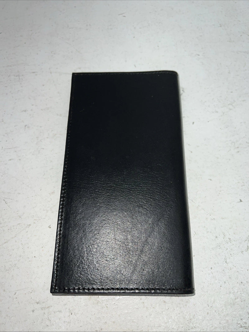 New Tex Tan Black Leather Men’s Wallet P-504