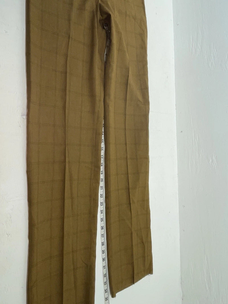 New Vintage Brown Dickson Jenkins Polyester Pants #2138 XX-53