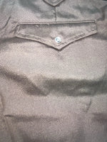 New Vintage Brown Dickson Jenkins Polyester Pants #2641 XX-71