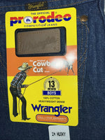 New Boys Pro Rodeo Cowboy Cut Wrangler Jeans. 14 Husky D-10