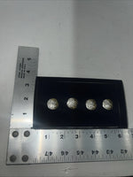 New Women’s Montana Silversmiths Gold/silver Button Covers-Filigree BN627 A-2