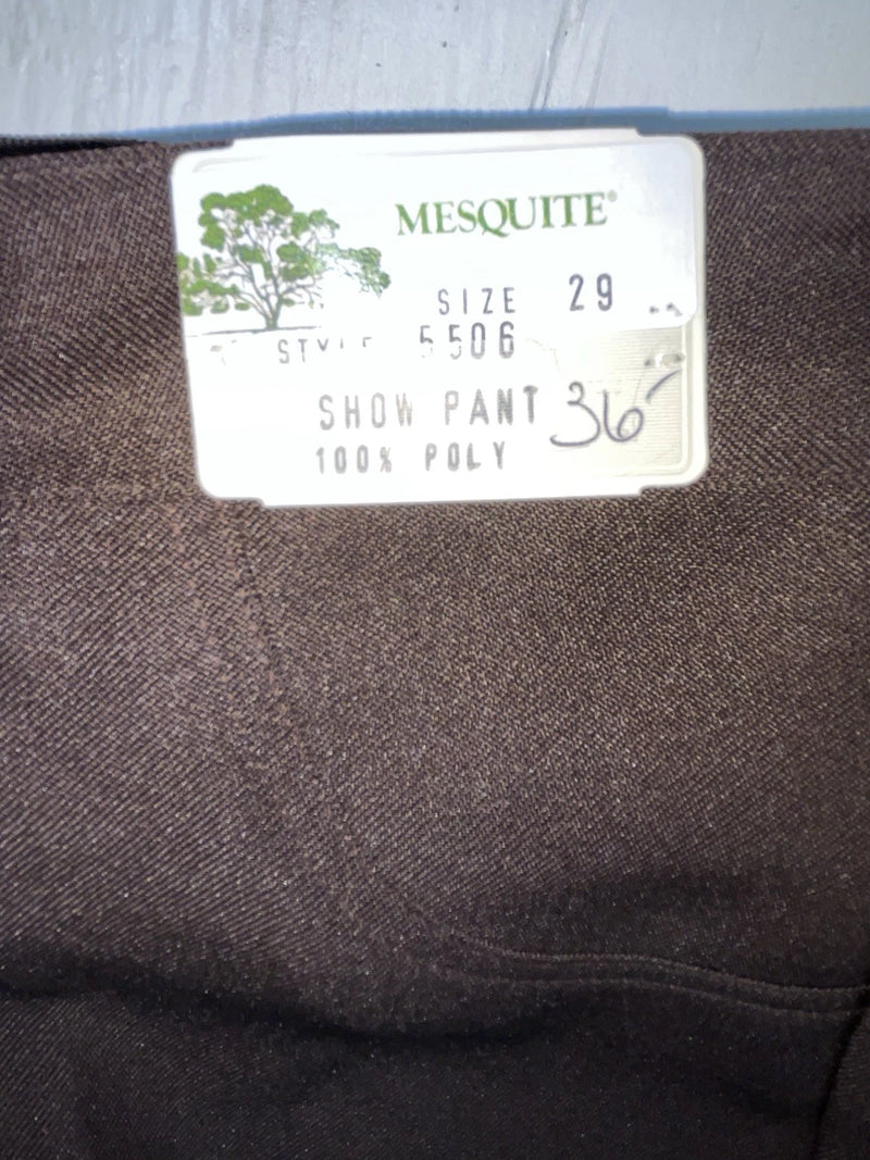 New Vintage Brown Mesquite Polyester Pants #5506 XX-26