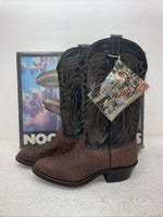 New Men’s Brown Nocona Cowboy Boots. 3526 7.5 7 1/2 E E. 1-73