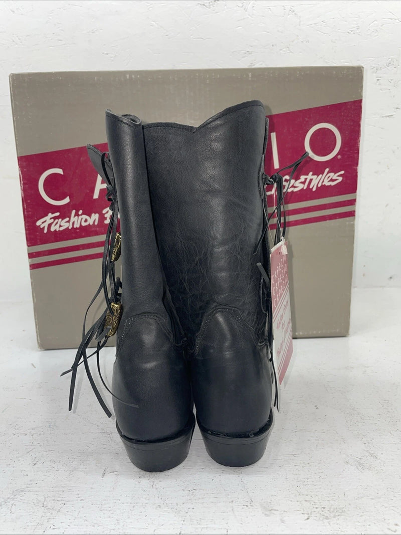 New Women’s Black Capezio Cowboy Boots. L 870 7 M. 18-115 