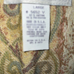 New Women’s Longhorn Multicolor Floral Vest Large #5652 WW-40